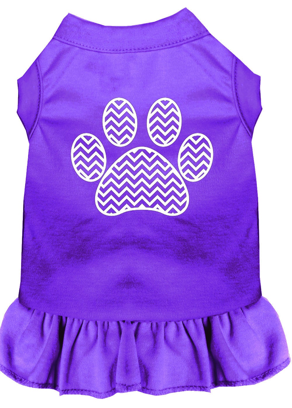 Pet Dress "Chevron Paw"