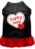 Load image into Gallery viewer, Pet Dress Screen Printed, "Puppy Love"
