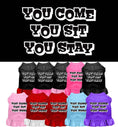 Load image into Gallery viewer, Pet Dress "You Come, You Sit, You Stay"
