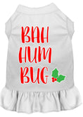 Load image into Gallery viewer, Christmas Pet Dress Screen Printed, "Bah Humbug"
