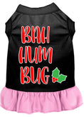 Load image into Gallery viewer, Christmas Pet Dress Screen Printed, "Bah Humbug"
