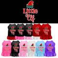 Load image into Gallery viewer, Christmas Pet Dress Screen Printed, "Little Elf"
