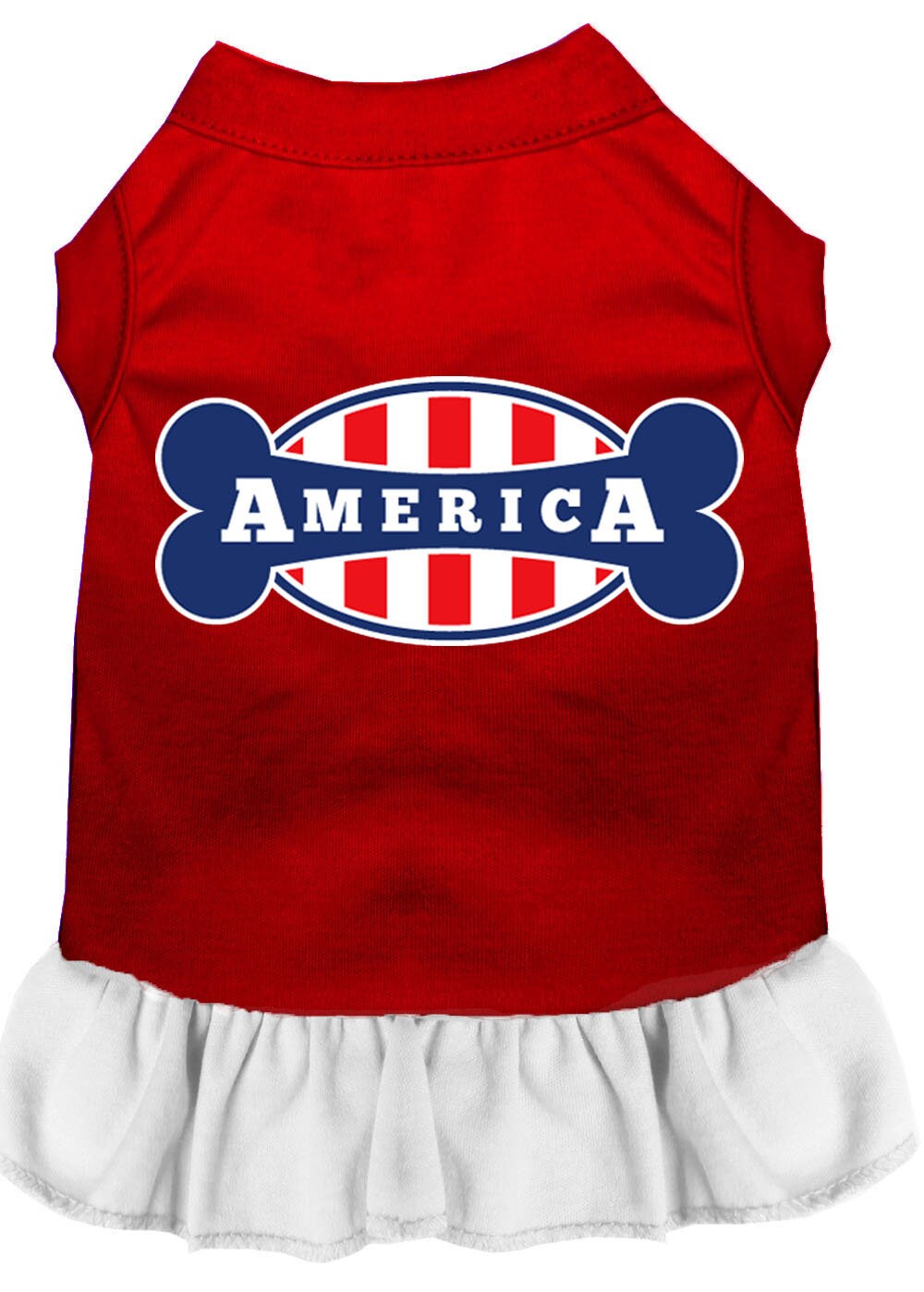 Pet Dress "Bonely In America"