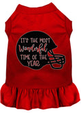 Load image into Gallery viewer, Pet Dress "Most Wonderful Time of the Year (Football)"
