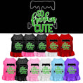 Load image into Gallery viewer, Halloween Pet Dress Screen Printed, "So Franken Cute"
