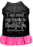 Load image into Gallery viewer, Pet Dress "I Am What My Family Is Thankful For"

