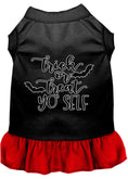 Load image into Gallery viewer, Halloween Pet Dress "Trick Or Treat Yo' Self"
