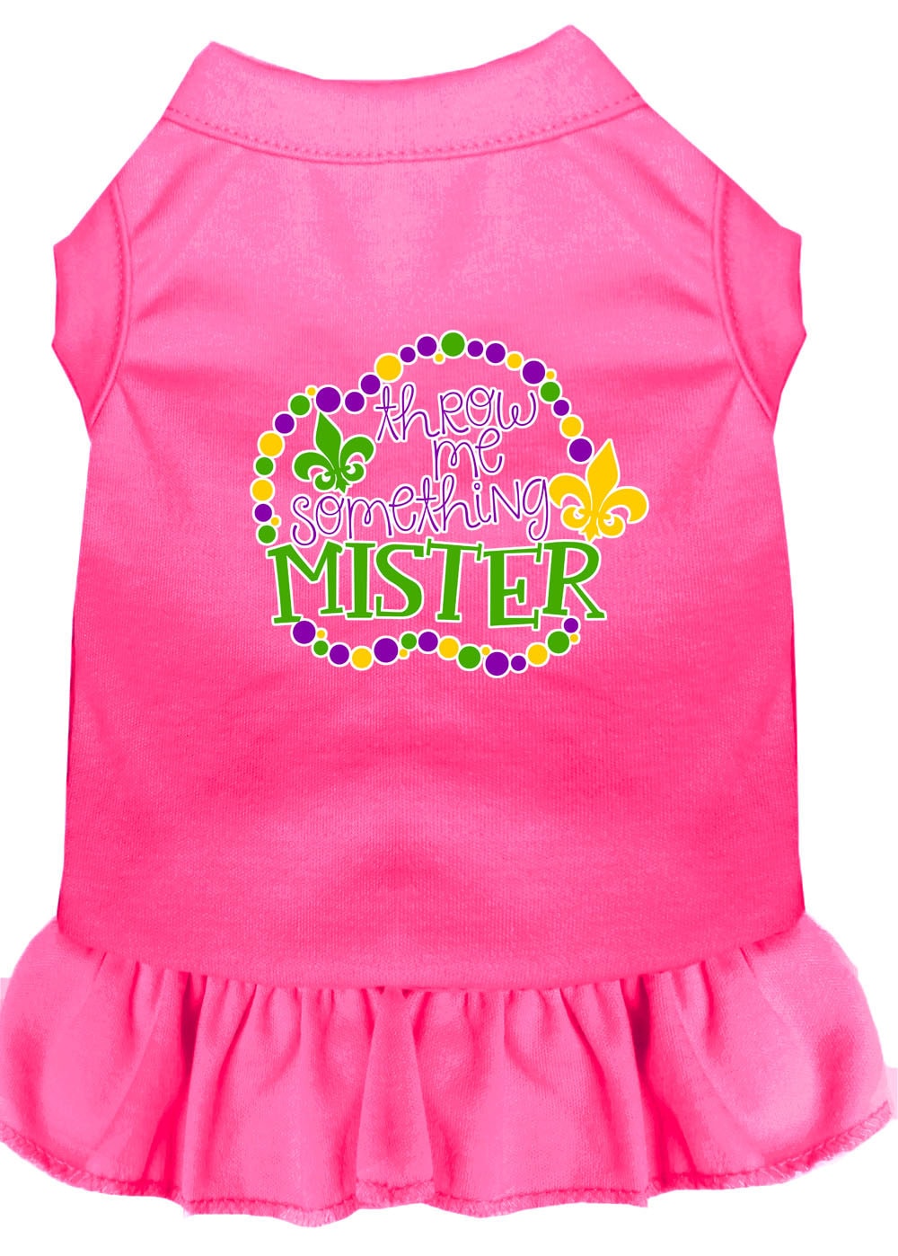 Pet Dress "Throw Me Something Mister"