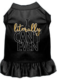 Load image into Gallery viewer, Pet Dress "I Literally Can't Even"
