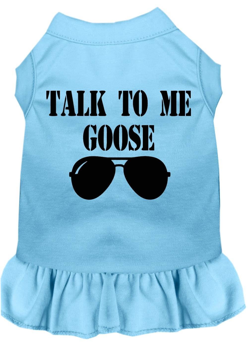 Pet Dress "Talk To Me Goose"