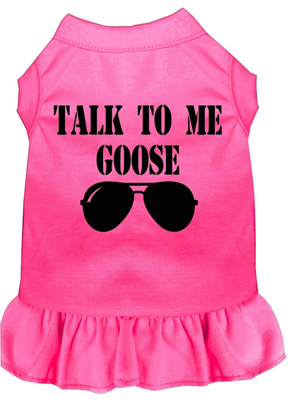 Pet Dress "Talk To Me Goose"
