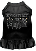 Load image into Gallery viewer, Pet Dress "Everyday I'm Mugglin"
