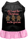 Load image into Gallery viewer, Christmas Pet Dress, "All I Want For Christmas Is A Few Good Men"
