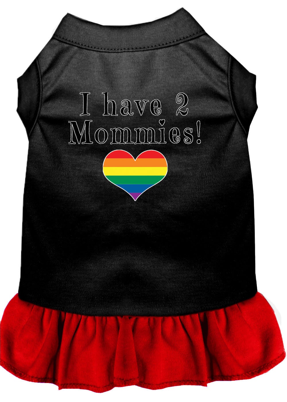Pet Dress "I Have Two Mommies"