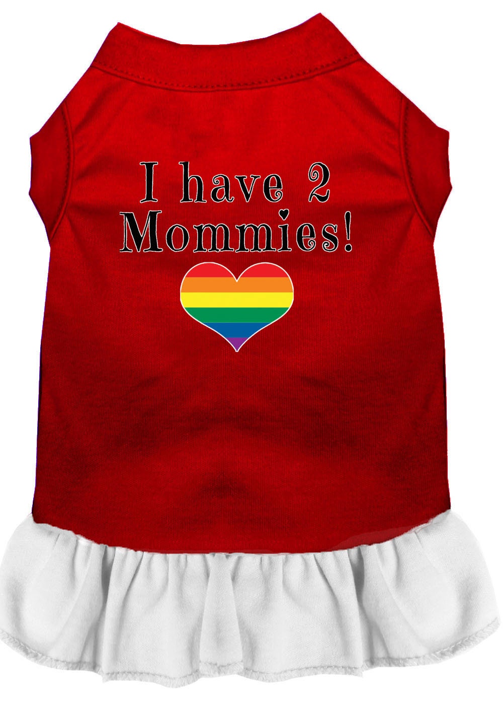 Pet Dress "I Have Two Mommies"