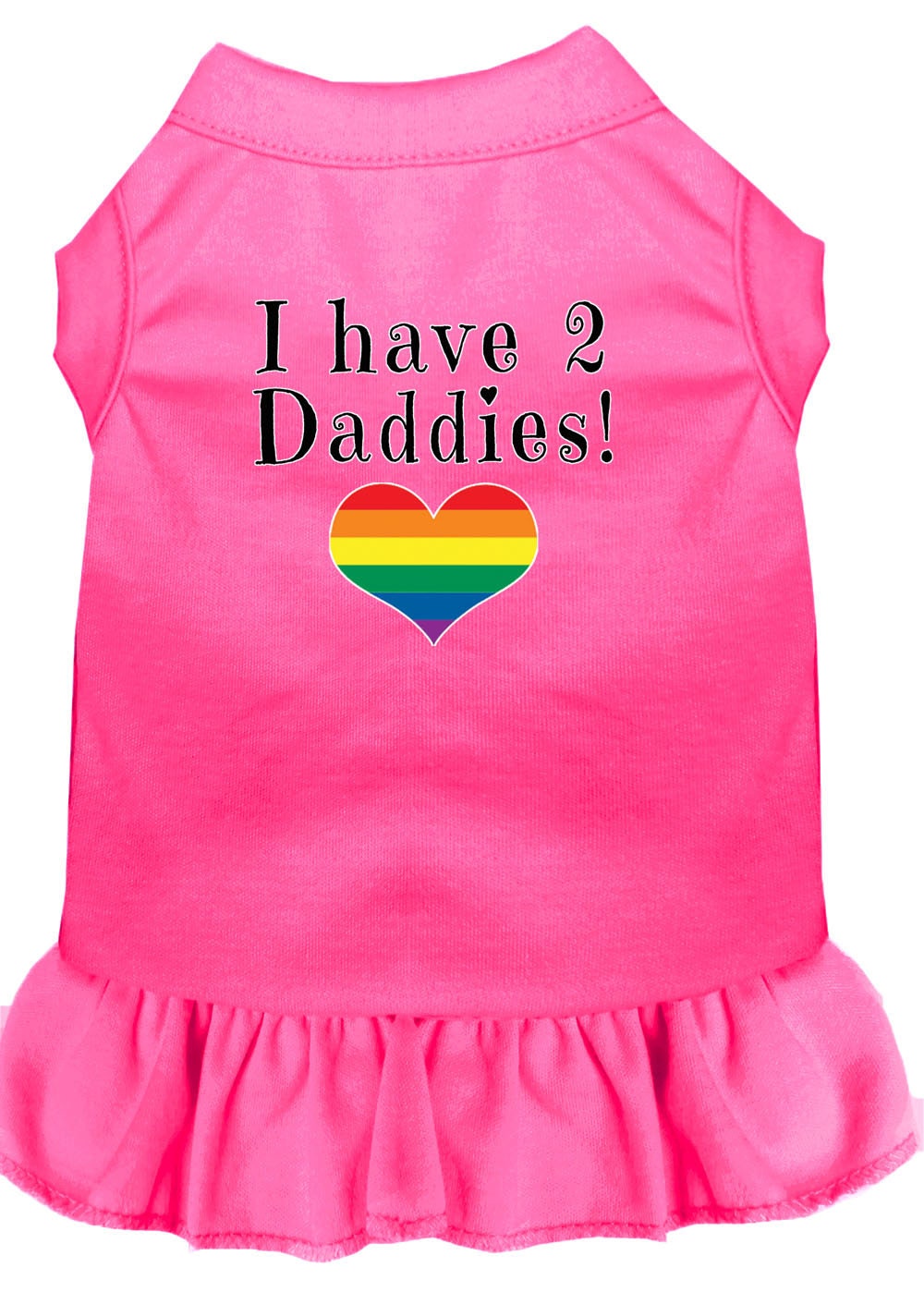 Pet Dress "I Have 2 Daddies"