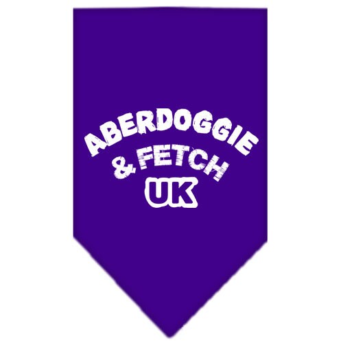 Pet and Dog Bandana Screen Printed,  "Aberdoggie & Fetch UK"