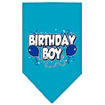Load image into Gallery viewer, Pet and Dog Bandana Screen Printed, "Birthday Girl -or- "Birthday Boy"
