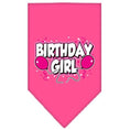 Load image into Gallery viewer, Pet and Dog Bandana Screen Printed, "Birthday Girl -or- "Birthday Boy"
