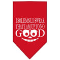 Load image into Gallery viewer, Pet and Dog Bandana, "I Solemnly Swear That I Am Up To No Good"
