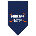 Load image into Gallery viewer, Halloween Pet and Dog Bandana Screen Printed, "Feeling Batty"
