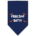 Load image into Gallery viewer, Halloween Pet and Dog Bandana Screen Printed, "Feeling Batty"
