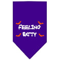 Load image into Gallery viewer, Halloween Pet and Dog Bandana Screen Printed, "Feeling Batty"
