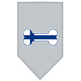 Load image into Gallery viewer, Pet and Dog Bandana Screen Printed, "Bone Flag Finland"
