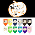 Load image into Gallery viewer, Halloween Pet and Dog Bandana Screen Printed, "Too Cute To Spook"
