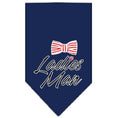 Load image into Gallery viewer, Pet and Dog Bandana Screen Printed, "Ladies Man"
