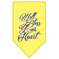 Load image into Gallery viewer, Pet and Dog Bandana Screen Printed, "Well Bless Your Heart"
