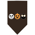 Load image into Gallery viewer, Halloween Pet and Dog Bandana Screen Printed, "The Spook Trio"

