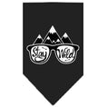 Load image into Gallery viewer, Dog Bandana Screen Printed, "Stay Wild"
