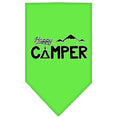 Load image into Gallery viewer, Pet and Dog Bandana Screen Printed, "Happy Camper"
