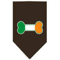 Load image into Gallery viewer, Pet and Dog Bandana Screen Printed, "Bone Shaped Flag Ireland"
