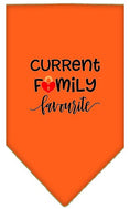 Load image into Gallery viewer, Pet and Dog Bandana Screen Printed, "Family Favorite"
