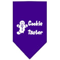 Load image into Gallery viewer, Christmas Pet and Dog Bandana Screen Printed, "Cookie Taster"
