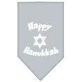 Load image into Gallery viewer, Pet and Dog Bandana Screen Printed, "Happy Hanukkah"

