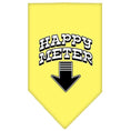 Load image into Gallery viewer, Pet and Dog Bandana Screen Printed, "Happy Meter"
