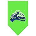 Load image into Gallery viewer, Pet and Dog Bandana Screen Printed, "I'm A Prince"
