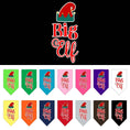 Load image into Gallery viewer, Christmas Pet and Dog Bandana Screen Printed, "Big Elf"
