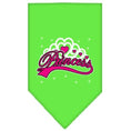 Load image into Gallery viewer, Pet and Dog Bandana Screen Printed, "I'm A Princess"
