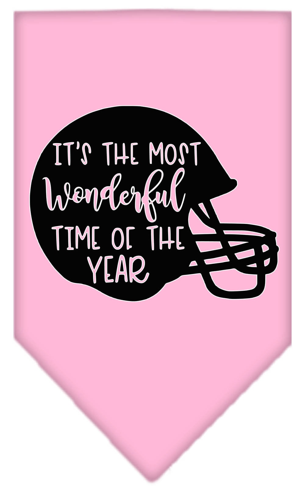 Pet and Dog Bandana, "Most Wonderful Time Of The Year (Football)"