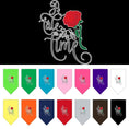 Load image into Gallery viewer, Pet and Dog Bandana Screen Printed, "Timeless Tale"
