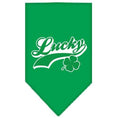 Load image into Gallery viewer, Pet and Dog Bandana Screen Printed,  "Lucky Swoosh"
