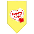 Load image into Gallery viewer, Pet and Dog Bandana Screen Printed, "Puppy Love"
