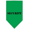 Load image into Gallery viewer, Pet and Dog Bandana Screen Printed, "Security"
