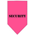 Load image into Gallery viewer, Pet and Dog Bandana Screen Printed, "Security"
