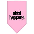 Load image into Gallery viewer, Pet and Dog Bandana Screen Printed, "Shed Happens"
