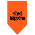 Load image into Gallery viewer, Pet and Dog Bandana Screen Printed, "Shed Happens"

